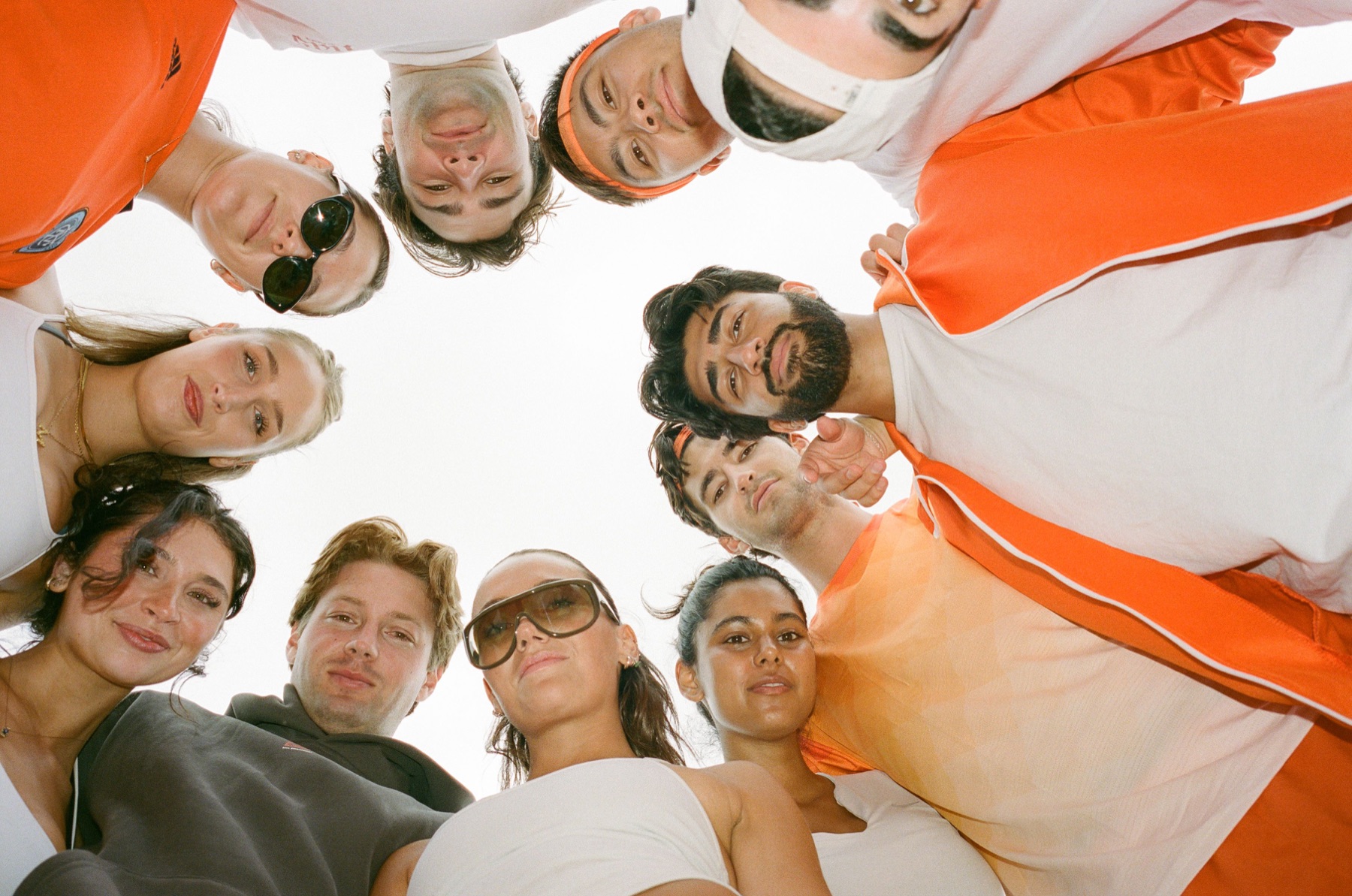 Team huddle